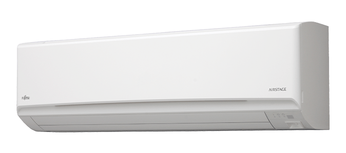 A Fujitsu Ductless Mini Split System carried by Fields Heating, Cooling & Home Services